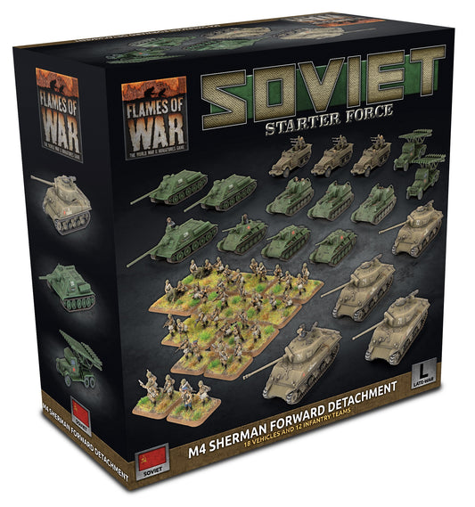 Flames of War: Soviet M4 Sherman Forward Detachment (Plastic)