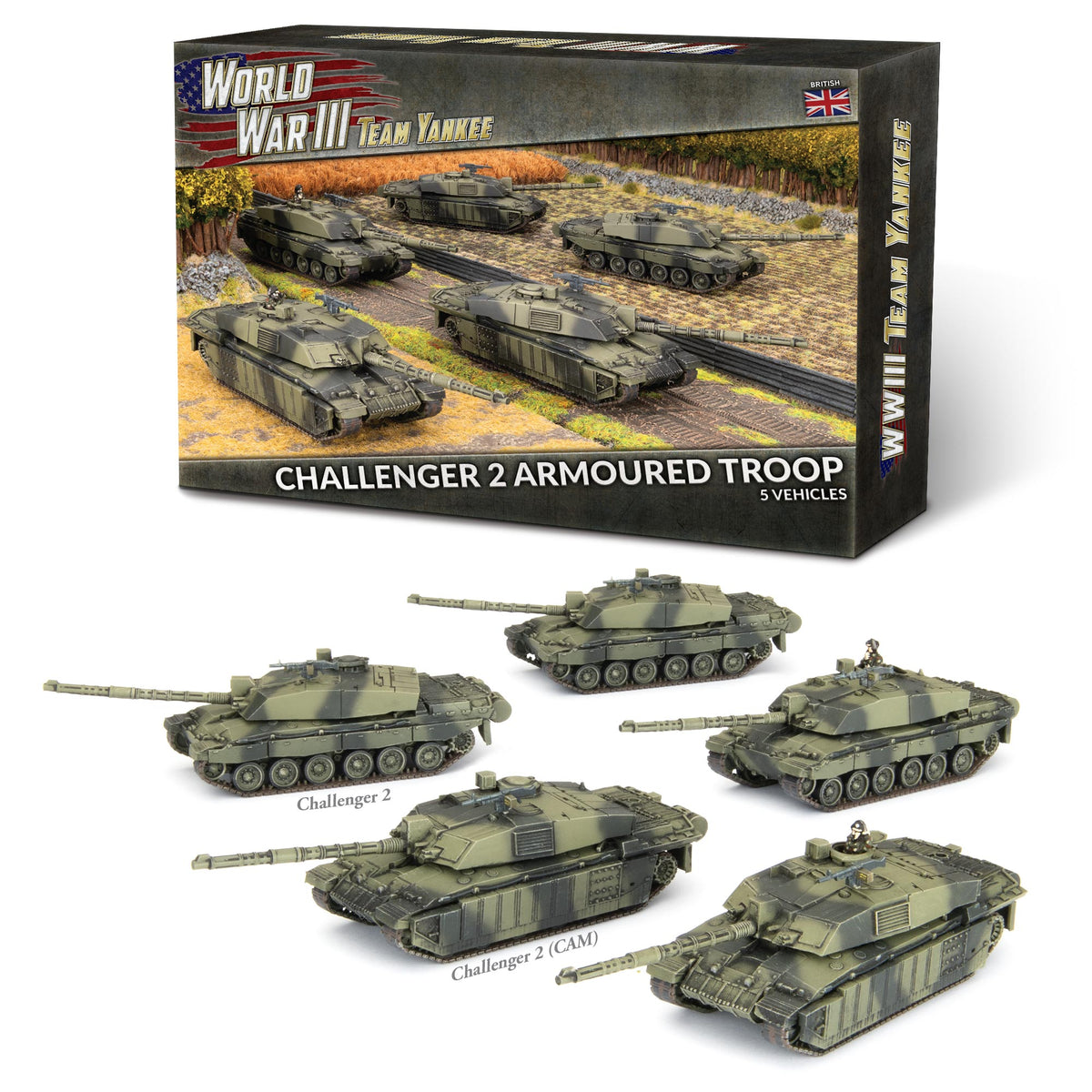WWIII: British: Challenger 2 Armoured Troop