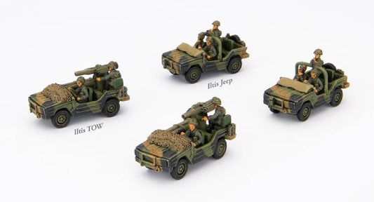 Iltis Anti-tank Section or Patrol (x4)