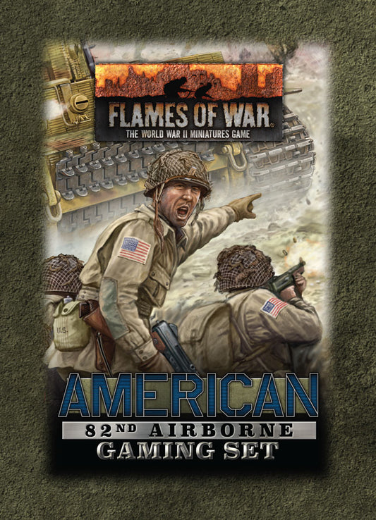 Flames of War: 82nd Airborne Gaming Set (x20 Tokens, x2 Objectives, x16 Dice)