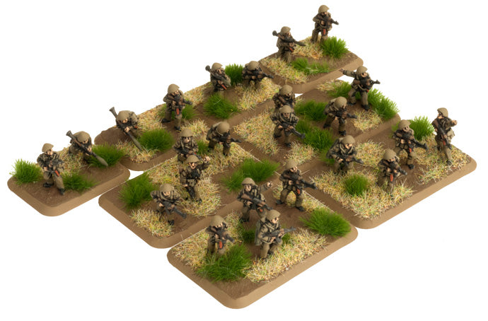 WWIII: East German: Mot-Schutzen Platoon (24 figures)