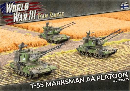 WWIII: Finnish: T-55 Marksman Platoon (x3)