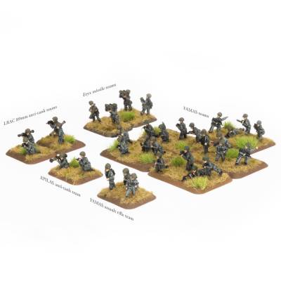 WWIII: French: Infantry Platoon (x33 figures)