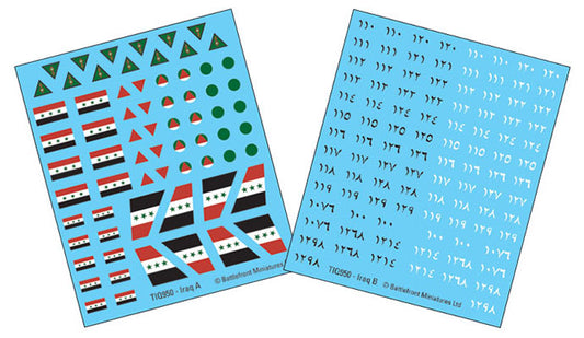 WWIII: Iraqi Decal Set (x4)
