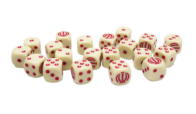 WWIII: Iranian: Dice Set (x16)