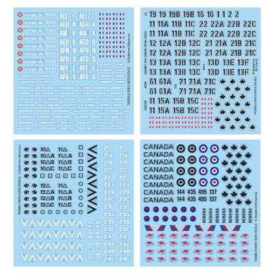 NATO Forces Decal Pack (x4)