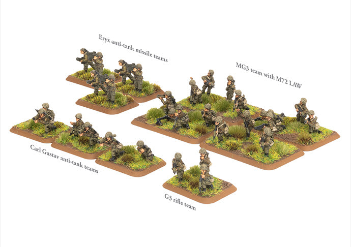 WWIII: Norwegian and Danish: M113 Storm Group (x31 figures)