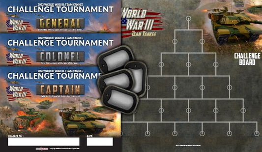 WWIII: Team Yankee Challenge Tournament (Scoreboard, Scenarios, Markers)