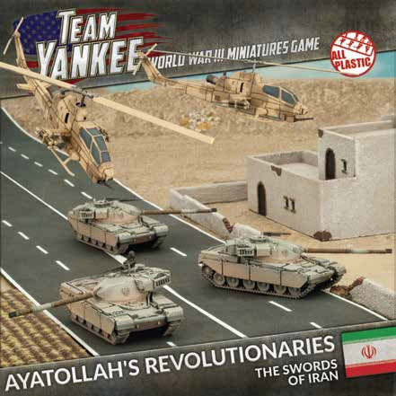 WWIII: Iranian: Ayatollah's Revolutionaries (x3 Chieftains, 2x Cobras Plastic)