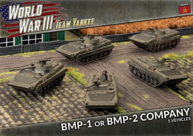 WWIII: Soviet: BMP-1 or BMP-2 Company (Plastic)