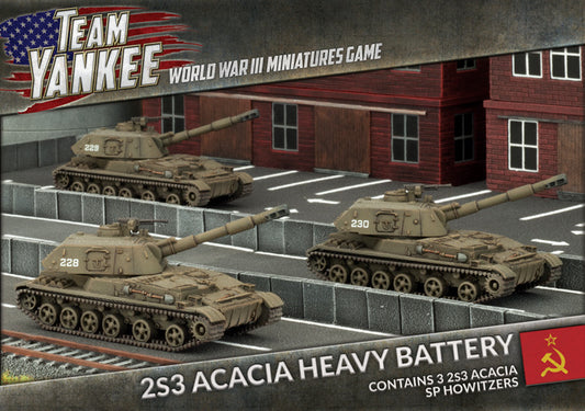 WWIII: Soviet: 2S3 Acacia Heavy SP Howitzer Battery