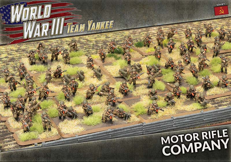 WWIII: Soviet: Motor Rifle Company (x100 figs plastic)