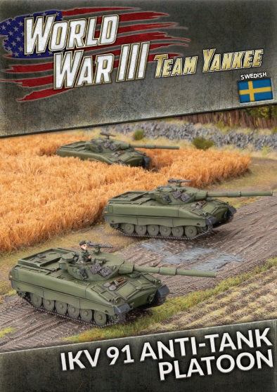 WWIII: Swedish: Ikv 91 Anti-tank Platoon (x3)