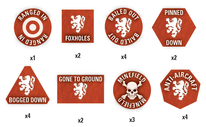 WWIII: Dutch Token Set