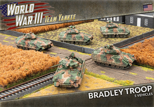 WWIII: American: Bradley Troop (x5 Plastic)