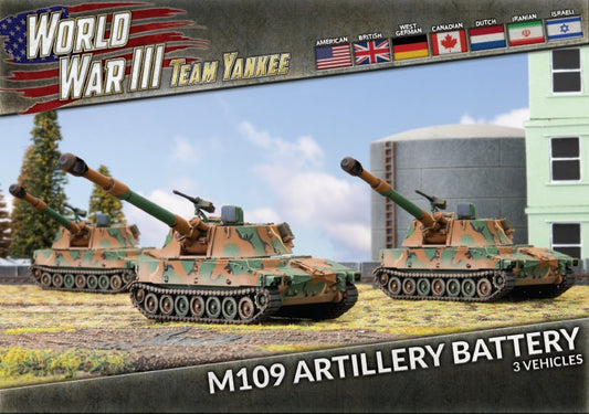 WWIII: American: M109 Field Artillery Battery (WWIII x3 Tanks Plastic)