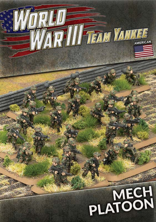 WWIII: American: Mech Platoon (x30 figs plastic)