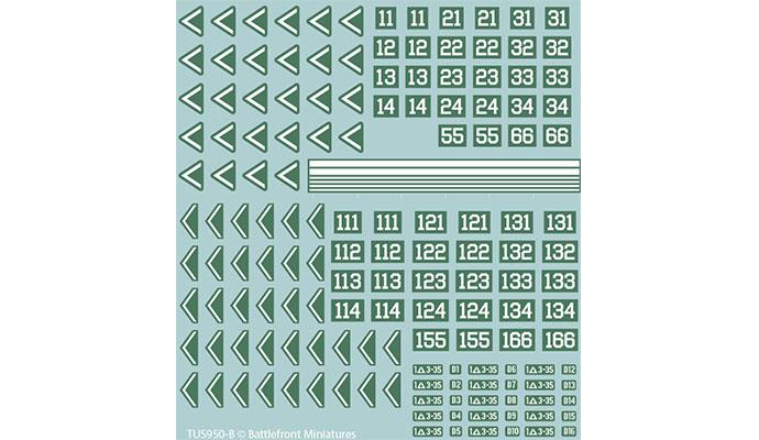 WWIII: WW3 American Decal Set