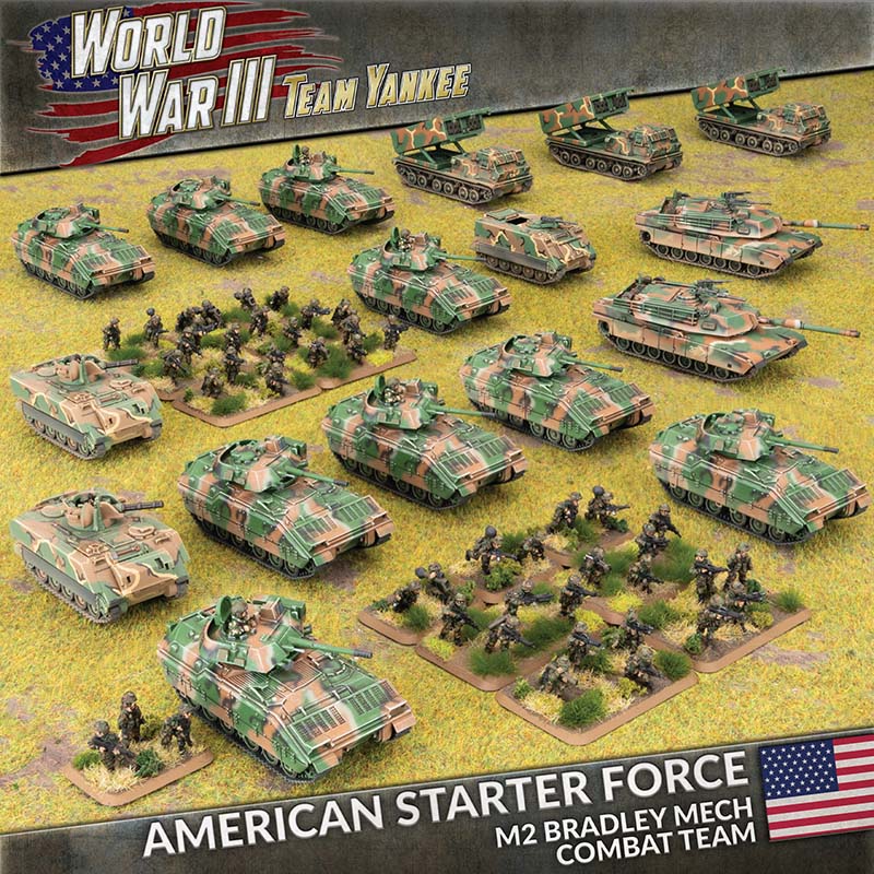 WWIII: American: M2 Bradley Mech Combat Team Starter Force