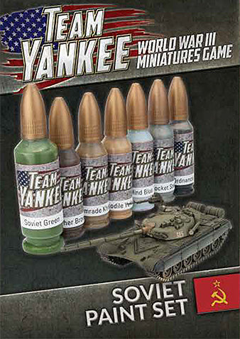 WWIII: Team Yankee Soviet Paint Set