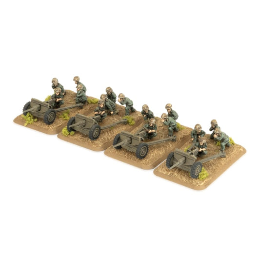 Flames of War: Marine 37mm Anti-tank Platoon (x4)