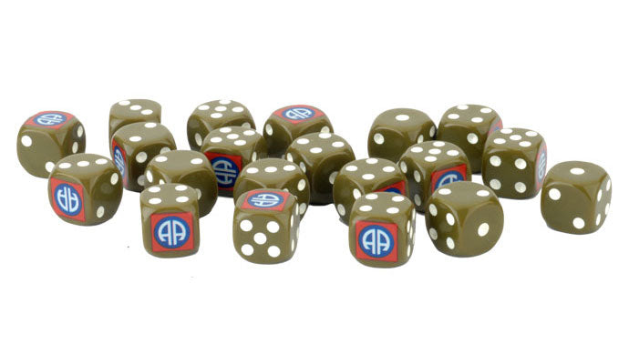 Flames of War: Americans: 82nd Airborne Division Dice (x20)