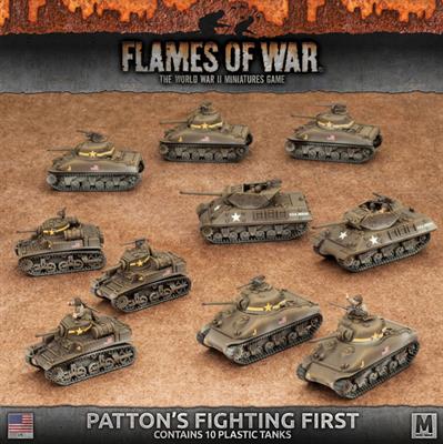 Flames of War: Americans: Patton’s Fighting First (plastic)