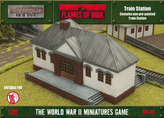 Battlefield in a Box: Travel: Train Station (x1)