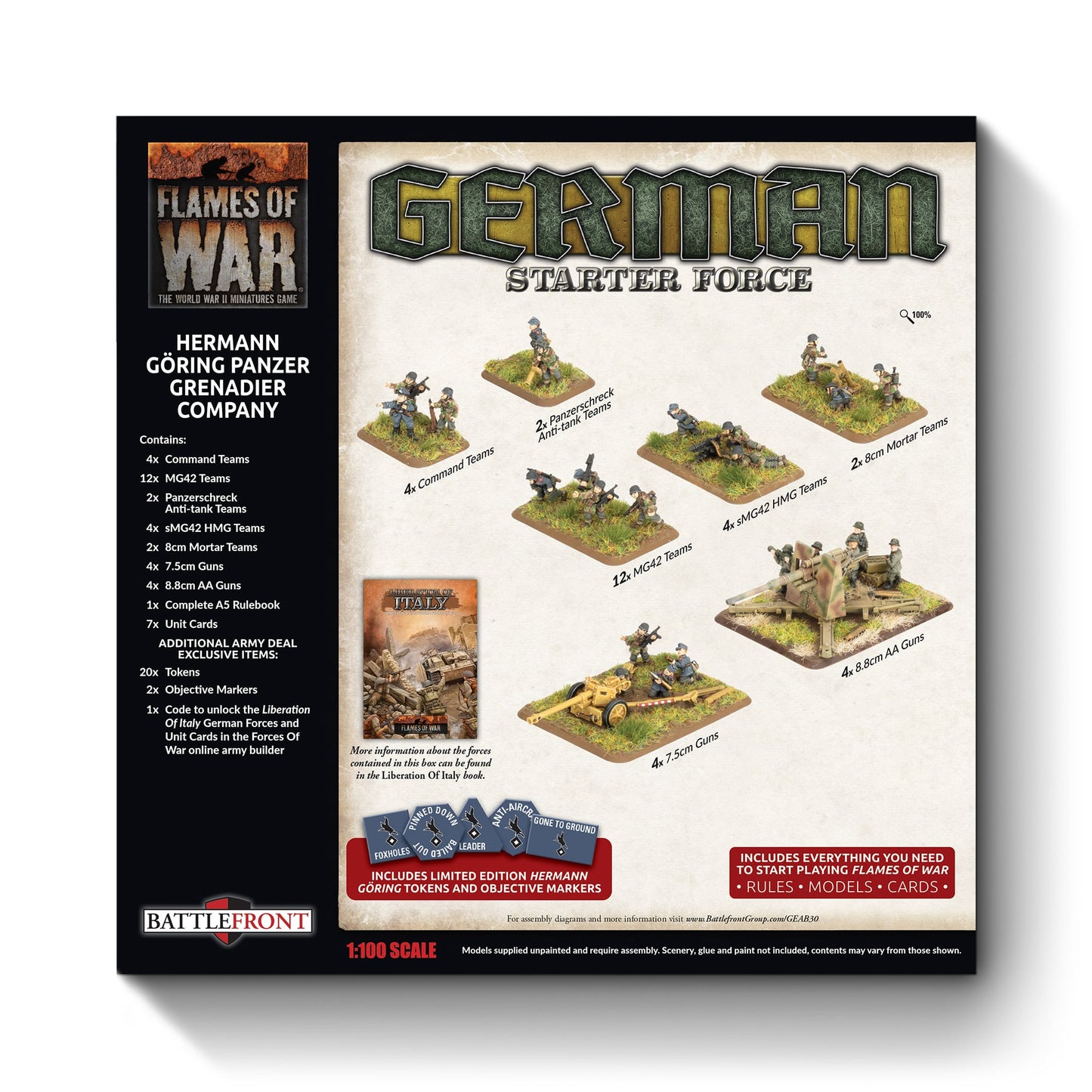 Flames of War: German: Hermann GÃ¶ring Panzergrenadier Company (Army Deal)
