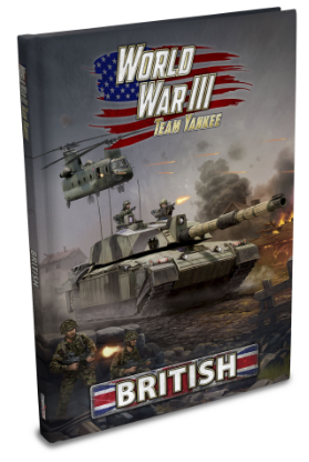 World War III Team Yankee British 96-page hardback army book
